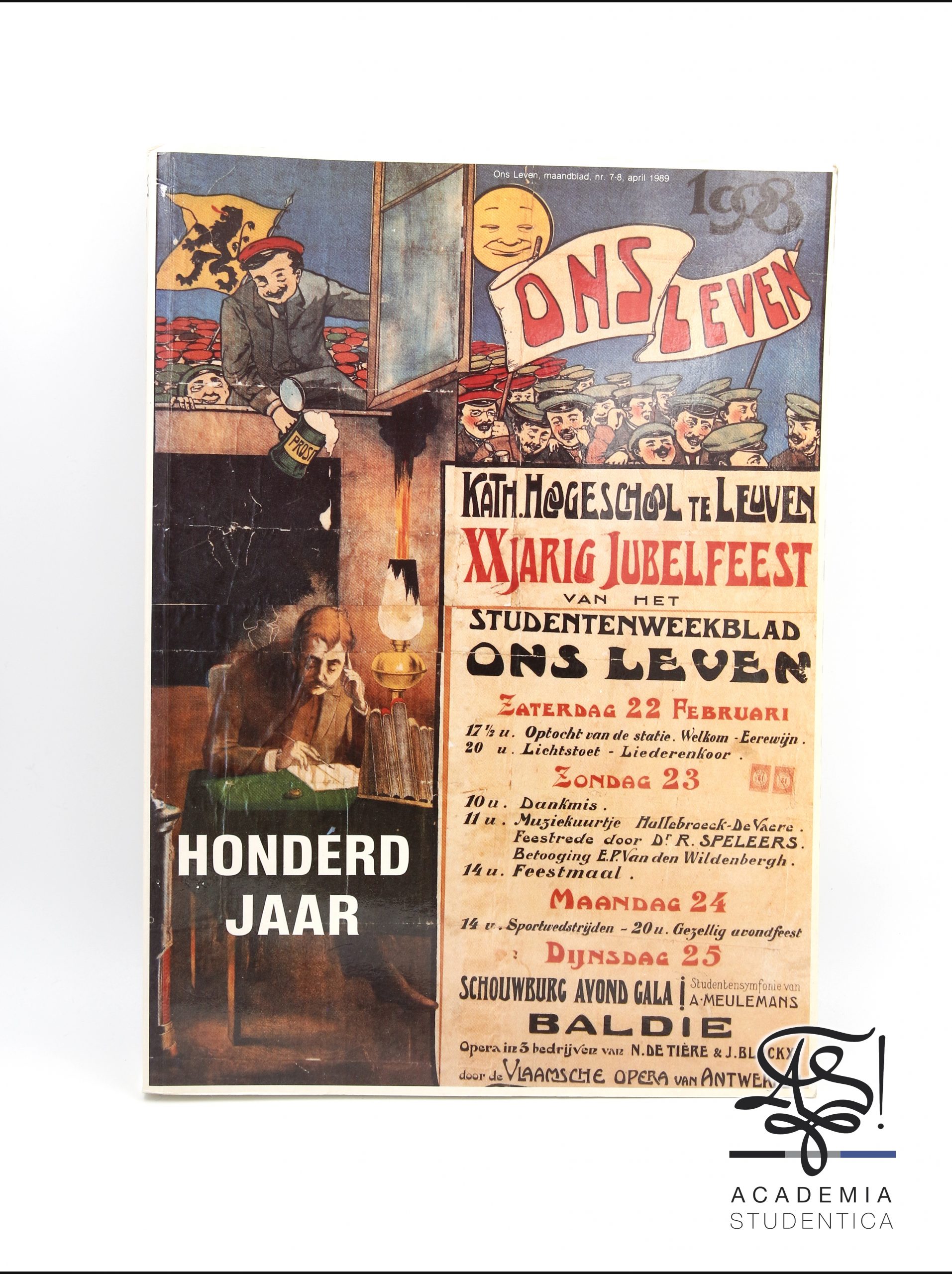 Read more about the article Paermentier, Yves, Honderd jaar Ons Leven, Ons Leven, Belgium, Leuven, 1989.