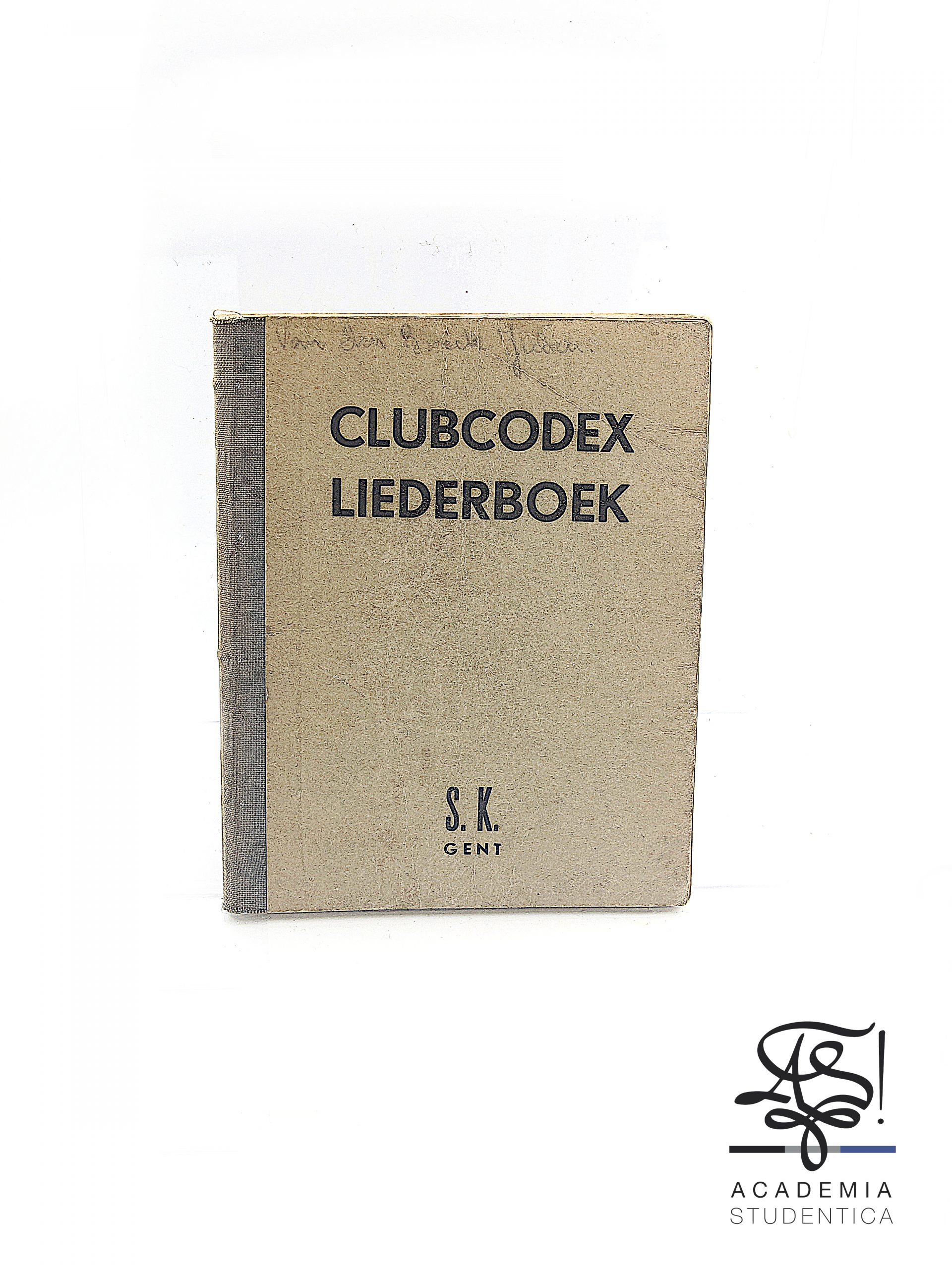 Read more about the article S.K. Ghendt, Clubcodex en Liederboek, Belgium, Gent, 1950.